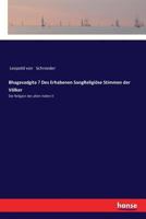 Bhagavadgita — Des Erhabenen SangReligiöse Stimmen der Völker: Die Religion des alten Indien II 3337200389 Book Cover