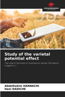 Study of the varietal potential effect 6207534646 Book Cover