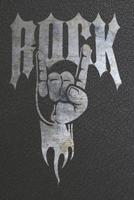 Rock: Your own music composition book. 120 pages 109734505X Book Cover