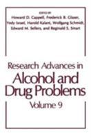 Research Advances in Alcohol and Drug Problems 1461577454 Book Cover