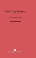 The Minor Mathers 0674187520 Book Cover