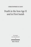 Death in the Iron Age II and in First Isaiah 3161507851 Book Cover