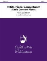Petite Piece Concertante (Little Concert Piece): Solo Cornet and Concert Band, Conductor Score 1554732646 Book Cover