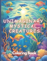 Unimaginary Mystical Creatures Adults Coloring Book :: 40+ Underwater ocean sea creatures coloring book for all ages for relaxation and stress relief B0CPSP6LG3 Book Cover