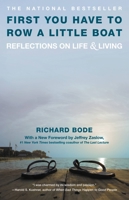 First You Have to Row a Little Boat: Reflections on Life & Living 0446516813 Book Cover