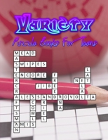 Variety Puzzle Books For Teens: Crossword Puzzle Word Search, Luck Easy Crosswords Fun Puzzles to Get You Hooked! with Cleverly Hidden Puzzles (The New York Times Crossword Puzzles) B0848T1M5W Book Cover