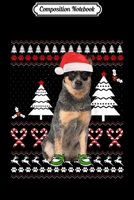 Composition Notebook: Australian Cattle Dog Ugly Christmas Costume Lovely Gift  Journal/Notebook Blank Lined Ruled 6x9 100 Pages 1672112974 Book Cover