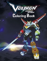 Voltron Legendary Defender Coloring Book: Coloring Book for Kids and Adults, High Quality Coloring Book 1696542278 Book Cover