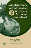 Complementary and Alternative Veterinary Medicine Considered: An Appraisal 0813826160 Book Cover