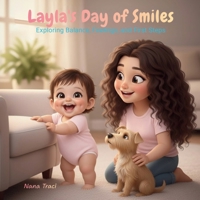 Layla’s Day of Smiles: Exploring Balance, Feelings, and First Steps: A Gentle STEM Picture Book About Learning Thr (The Curious Clan) B0GF8JTHVR Book Cover