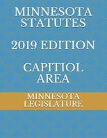 Minnesota Statutes 2019 Edition Capitiol Area 1072683547 Book Cover