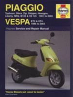 Piaggio: 1991-2003 Vespa: 1996-2003 Service and Repair Manual (Haynes Service & Repair Manuals) 1844250741 Book Cover
