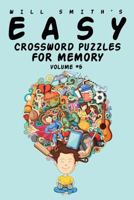Will Smith Easy Crossword Puzzles For Memory -Volume 5 136776257X Book Cover