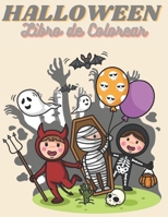 Halloween Libro de Colorear: Halloween para colorear para ni�os a partir de 4 a�os - Libro de actividades para ni�os B08KSJQRKB Book Cover