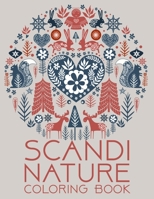 Scandi Nature Coloring Book: Simple, Stress less and Relaxing Coloring for Everyone B08KGT7FF5 Book Cover