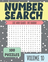 Number Search: Puzzle Book for Seniors and Adults VOLUME 10 B08NF1NPTF Book Cover