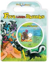Five Little Skunks [With CD] 0769649165 Book Cover