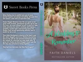 A Wedding to Remember: A Second Chances Christian Romance 1969121009 Book Cover