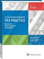 Contemporary Tax Practice: Research, Planning and Strategies 0808023799 Book Cover