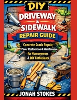Driveway & Sidewalk Repair Guide: Concrete Crack Repair, Paver Restoration & Maintenance for Homeowners & DIY Enthusiasts (The Workshop Expert Series) B0GXRPCH4Y Book Cover