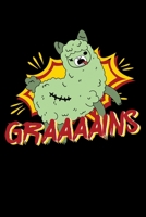 Graaaains: Journal / Notebook / Diary Gift - 6x9 - 120 pages - White Lined Paper - Matte Cover 171234014X Book Cover