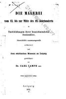 Die Malerei Vom 13. Bis Zur Mitte Des 19. Jahrhunderts 3743669056 Book Cover