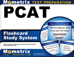 PCAT Flashcard Study System: PCAT Exam Practice Questions and Review for the Pharmacy College Admission Test 1610724917 Book Cover