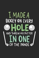 I Made A Bogey On Every Hole: 120 Pages I 6x9 I Karo 1677860413 Book Cover