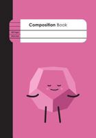 Composition Book: 100 Pages Wide Ruled Pink My Color Pals Cute Notebook 1798046237 Book Cover