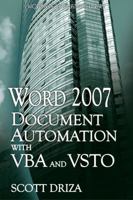 Word 2007 Document Automation with VBA and VSTO 1598220470 Book Cover
