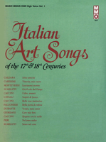 Music Minus One Soprano, Bass-Baritone, Mezzo-Soprano or Tenor Voice: 17th/18th Century Italian Songs, High Voice, Vol. I (Book & CD) 1596155019 Book Cover