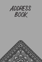 Gray Hanky Address Book: Contact Information and Details For Your Mates, Online Pals and Others 1700563874 Book Cover
