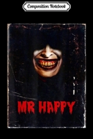 Composition Notebook: Mr Happy The Movie Poster Art Journal/Notebook Blank Lined Ruled 6x9 100 Pages 170651901X Book Cover