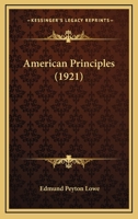 American Principles 1022176110 Book Cover