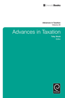 Advances in Taxation, Volume 20 1780525923 Book Cover