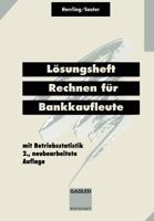 Losungsheft Rechnen Fur Bankkaufleute 3409297707 Book Cover