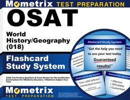 OSAT World History/Geography (018) Flashcard Study System: CEOE Test Practice Questions & Exam Review for the Certification Examinations for Oklahoma Educators / Oklahoma Subject Area Tests (Cards) 1610724755 Book Cover