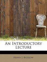 An Introductory Lecture 0530675366 Book Cover