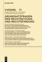 Grundsatzfragen der Rechtsetzung und Rechtsfindung 3110287374 Book Cover