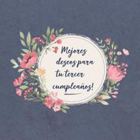 Mejores deseos para tu tercer Cumplea�os: El libro de firmas evento - Libro De Visitas para Fiesta - Aniversario cumplea�os - Feliz Cumple a�os - Ideas de regalos individuales - Familia y amigos 1074589351 Book Cover