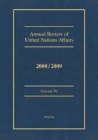 Annual Review of United Nations Affairs 2008/2009, Vol. 4 0195398009 Book Cover