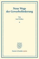 Neue Wege Der Gewerbeforderung 3428171713 Book Cover