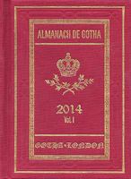 Almanach de Gotha 2014: Volume I Parts I & II 0957519842 Book Cover