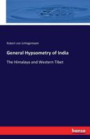 General Hypsometry of India 3742829955 Book Cover