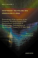 Information Technology and Egyptology in 2008 1607240688 Book Cover