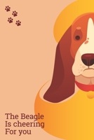 The Beagle Is Cheering For You: Lined Notebook / Journal Gift, 100 Pages, 6x9, Soft Cover, Matte Finish B083XVG47F Book Cover