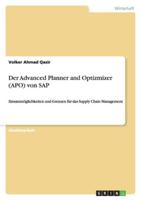 Der Advanced Planner and Optizmizer (APO) von SAP 3656131015 Book Cover