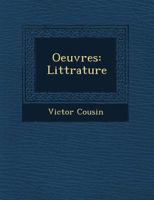 Oeuvres: Litt Rature 1249530628 Book Cover