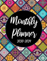 2020-2024 Monthly Planner: Beautiful Mandala 60 Months Appointment Calendar 5 year Monthly Planner 8.5 x 11 Business Planners and Journal Agenda ... With Holidays and Inspirational Quotes 1693855348 Book Cover
