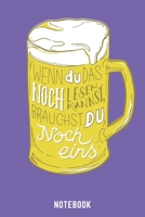 Wenn Du Das Noch Lesen Kannst Brauchst Du Noch Eins Notebook: A5 Kariert Bierbrau Buch, Notizbuch für Biebrauer, Hobbybrauer, Bier Brauen 120 Seiten ... Planer zum Ausfüllen (German Edition) 1679851063 Book Cover